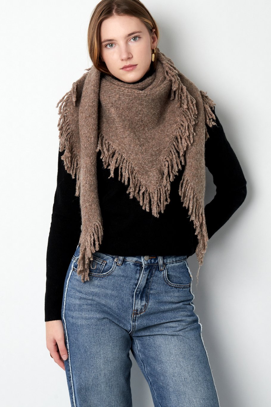 Everyday elegance scarf - wine red h5Picture2